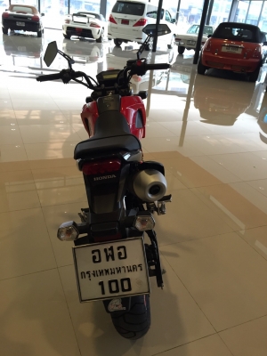 ขาย Honda MSX ปี2013 รถศูนย์ Honda สีแดง ตัวtop