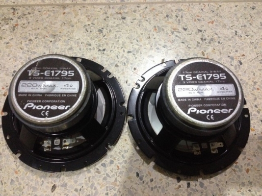 PIONEER 6นิ้ว3ทางของเก่าญี่ปุ่นสภาพสวย PIONEER 6นิ้ว3ทางของเก่าญี่ปุ่นสภาพสวย