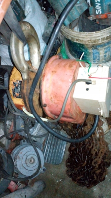 ขาย !! รอกไฟฟ้า5ตัน3สาย ของจีน พร้อมใช้งาน