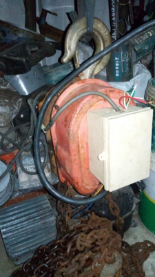 ขาย !! รอกไฟฟ้า5ตัน3สาย ของจีน พร้อมใช้งาน