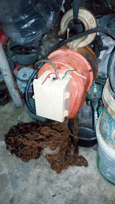 ขาย !! รอกไฟฟ้า5ตัน3สาย ของจีน พร้อมใช้งาน