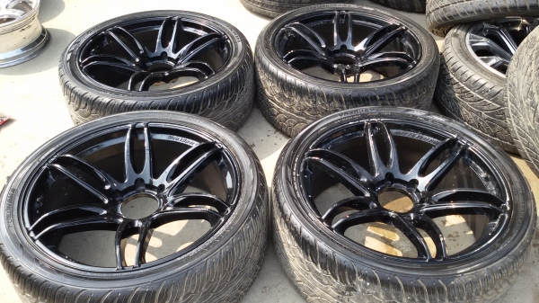 ขายล้อ MR2ขอบ22พร้อมยางสวยสวยชุดละ22500