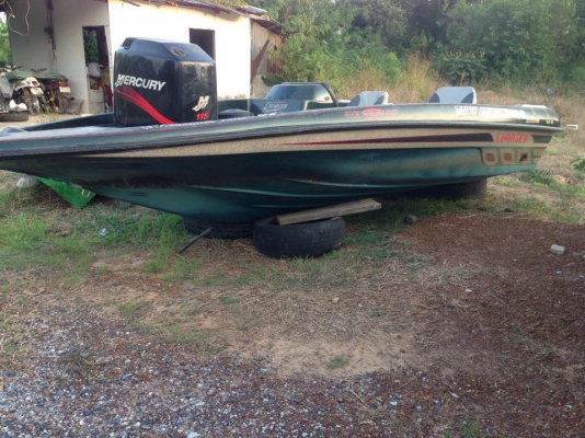 ขายเรือแบส 17 ฟุตเมอร์คิวรี่ 115 แรง