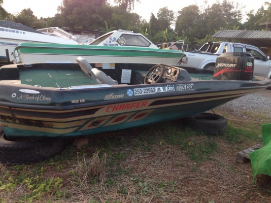 ขายเรือแบส 17 ฟุตเมอร์คิวรี่ 115 แรง