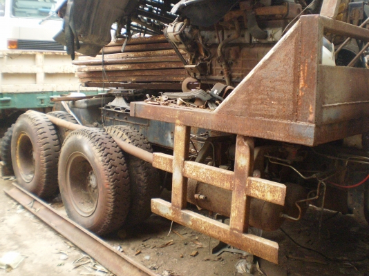 10ล้อ 2เพลา  FUSO 3 ใบปัด  FV ช่วงล่าง 2เพลา 527