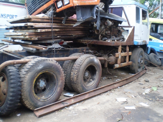 10ล้อ 2เพลา  FUSO 3 ใบปัด  FV ช่วงล่าง 2เพลา 527