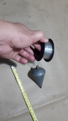 ลูกดิ่งหมุดทองเหลือง พร้อมเอ็น พร้อมใช้งานครับ