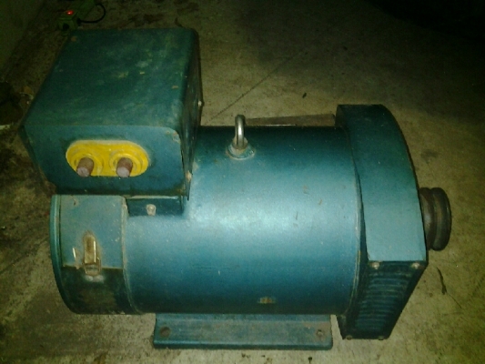 ไดปั่นไฟ (Generator) 5 kW และมอเตอร์ 2 ตัว ไดปั่นไฟ (Generator) 5 kW และมอเตอร์ 2 ตัว