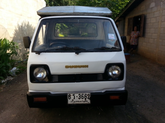 ขายกะป้อ SUZUKI มีทะเบียน เอกสารครบ รถเพิ่งทำสีมาใหม่