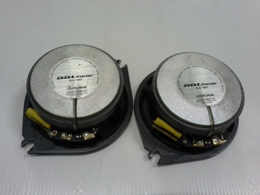 ลำโพง 4 นิ้ว Alpine DDLinear DLS-108X แกนร่วมสองทาง ลำโพง 4 นิ้ว Alpine DDLinear DLS-108X แกนร่วมสองทาง