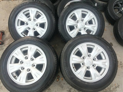 ขายล้อแม็กMitsubishi TRITON ขอบ16 พร้อมยาง 4 ล้อ