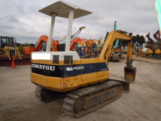 ขายรถแบคโฮ KOMATSU PC20-6 : 27623