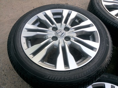 ขายล้อแม็กHONDA City SVขอบ 16ยางBRIDGESTONE ปี13  4 ล้อ