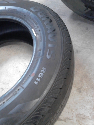 215/65R16 BRIDGESTONE DURAVIS R611 ปี2012 ชุด 4 เส้น TEL.081-427-3941 215/65R16 BRIDGESTONE DURAVIS R611 ปี2012 ชุด 4 เส้น TEL.081-427-3941