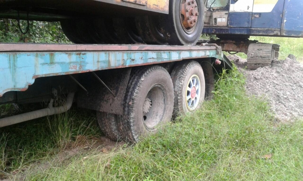 10ล้อเพลาเดียวท้ายลาด ทุกแมคโค 175แรง ISUZU JCM  ห้างแท้ เดิมๆ...