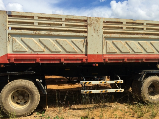 18ล้อดั้ม แม่-ลูก2คาน.. ปี*2556 FVZ34P8T-000977 อีซูซุ 300แรง ไมล์98000กม.รถสวย สภาพดีมาก...ยางสวย...