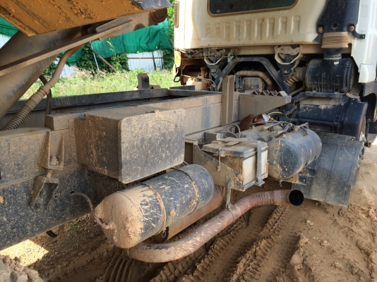 18ล้อดั้ม แม่-ลูก2คาน.. ปี*2556 FVZ34P8T-000977 อีซูซุ 300แรง ไมล์98000กม.รถสวย สภาพดีมาก...ยางสวย...