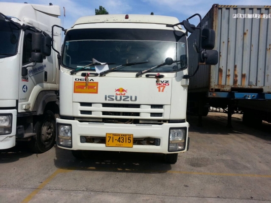 18ล้อดั้ม แม่-ลูก2คาน.. ปี*2556 FVZ34P8T-000977 อีซูซุ 300แรง ไมล์98000กม.รถสวย สภาพดีมาก...ยางสวย...