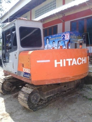 รถแบคโฮ HITACHI EX60 บอดี้สวย ช่วงล่างเต็ม รถแบคโฮ HITACHI EX60 บอดี้สวย ช่วงล่างเต็ม