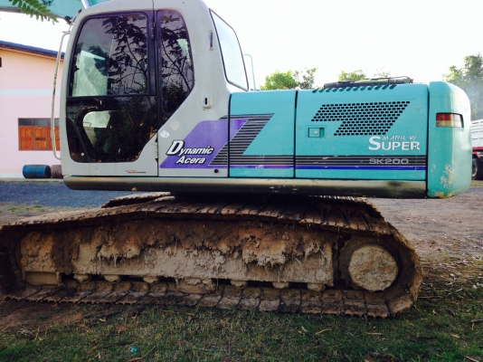 ขาย Kobelco SK200 mark 6 Super มีเล่มทะเบียน ขาย Kobelco SK200 mark 6 Super มีเล่มทะเบียน