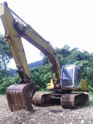 รถแบคโฮ SUMITOMO SH200 โซ่ดี แผ่นสวย เอวแน่น