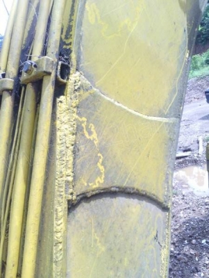 รถแบคโฮ SUMITOMO SH200 โซ่ดี แผ่นสวย เอวแน่น