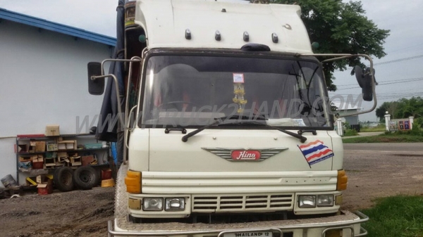 รถบรรทุก 10 ล้อดัมพ์ HINO กระบะข้างเสริม รุ่น 227 LA เครื่องเดิม คัซซีไม่มีผุ 220 แรงม้า