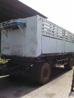 รถบรรทุกดั้มพ์ แม่-ลูก ISUZU DECA 270 ปี 49 กระบะมีเนียม คอกสูง รถบรรทุกดั้มพ์ แม่-ลูก ISUZU DECA 270 ปี 49 กระบะมีเนียม คอกสูง