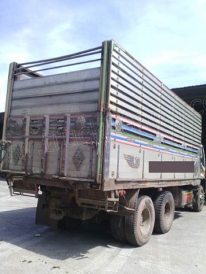 รถบรรทุกดั้มพ์ แม่-ลูก ISUZU DECA 270 ปี 49 กระบะมีเนียม คอกสูง รถบรรทุกดั้มพ์ แม่-ลูก ISUZU DECA 270 ปี 49 กระบะมีเนียม คอกสูง