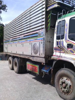 รถบรรทุกดั้มพ์ แม่-ลูก ISUZU DECA 270 ปี 49 กระบะมีเนียม คอกสูง รถบรรทุกดั้มพ์ แม่-ลูก ISUZU DECA 270 ปี 49 กระบะมีเนียม คอกสูง