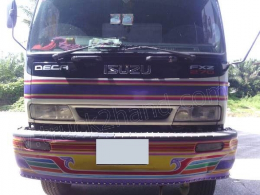 รถบรรทุกดั้มพ์ แม่-ลูก ISUZU DECA 270 ปี 49 กระบะมีเนียม คอกสูง รถบรรทุกดั้มพ์ แม่-ลูก ISUZU DECA 270 ปี 49 กระบะมีเนียม คอกสูง