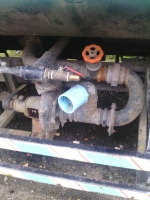 รถบรรทุกน้ำ 6 ล้อ MITSUBISHI CANTER 110 ขายตามสภาพ รถบรรทุกน้ำ 6 ล้อ MITSUBISHI CANTER 110 ขายตามสภาพ