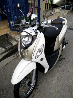 YAMAHA FINO FI ตัวท็อปลายคลาสสิค สวย เรียบ หรู รถปี2013 วิ่ง4xxxโล สวยแกะกล่อง