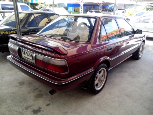 โตโยต้า โคโรล่า โดเรม่อน ปี 89 ออโต้แท้ เดิม บาง เครื่องเดิม สวยสุดๆ ไม่เคยติดแก๊ส โตโยต้า โคโรล่า โดเรม่อน ปี 89 ออโต้แท้ เดิม บาง เครื่องเดิม สวยสุดๆ ไม่เคยติดแก๊ส