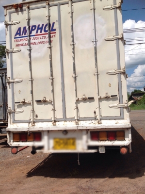 ขายรถบรรทุกหกล้อตู้แห้ง ISUZU FTR33P24 เครื่อง 200 แรง ปี 49 ทะเบียนพร้อม