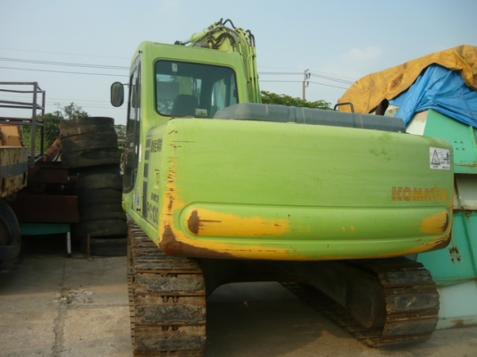 รถขุด Komatsu PC120-6 เพิ่งเหยียบถึงไทย รถเก่านอก นำเข้าจากญี่ปุ่น สภาพเดิมๆ