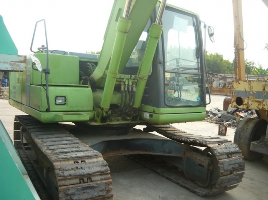 รถขุด Komatsu PC120-6 เพิ่งเหยียบถึงไทย รถเก่านอก นำเข้าจากญี่ปุ่น สภาพเดิมๆ