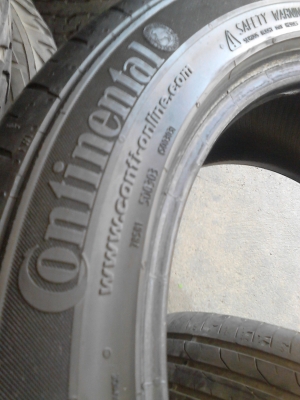 195/50R16 Continental ContiPremiumcontact2   ชุด 4 เส้น  TEL.081-427-3941