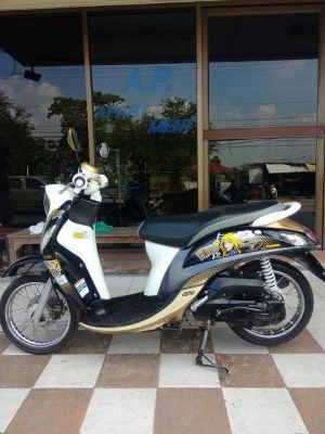 ใหม่ล่าสุด Yamaha Fino FI ปี 2556 ลาย Fashion รถอย่างสวย หัวฉีดประหยัดน้ำมัน ใหม่ล่าสุด Yamaha Fino FI ปี 2556 ลาย Fashion รถอย่างสวย หัวฉีดประหยัดน้ำมัน