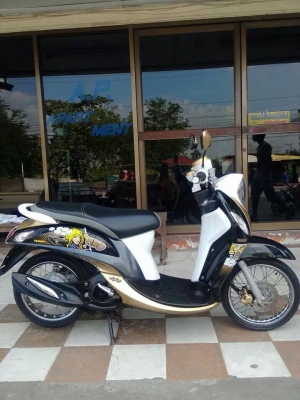 ใหม่ล่าสุด Yamaha Fino FI ปี 2556 ลาย Fashion รถอย่างสวย หัวฉีดประหยัดน้ำมัน ใหม่ล่าสุด Yamaha Fino FI ปี 2556 ลาย Fashion รถอย่างสวย หัวฉีดประหยัดน้ำมัน