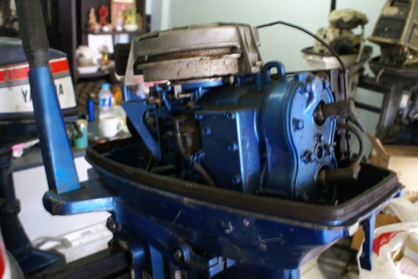 เครื่องเรือ ซูซูกิ 30แรงม้า หางยาว22นิ้ว สตาร์ทมือ เครื่อง2จังหวะ