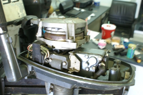 เครื่องเรือ ยามาฮ่า 4แรงม้า 2จังหวะ หางสั้น17นิ้ว