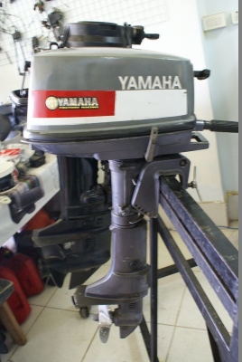 เครื่องเรือ ยามาฮ่า 5แรงม้า 2จังหวะ หางสั้น17นิ้ว