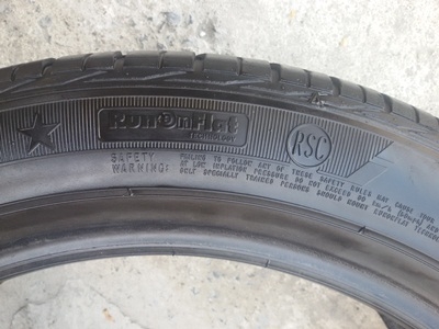 ขายยาง245/45/18 ปี 5012  GOODYEAR EXCELLENCE (RFT ) 1 คู่