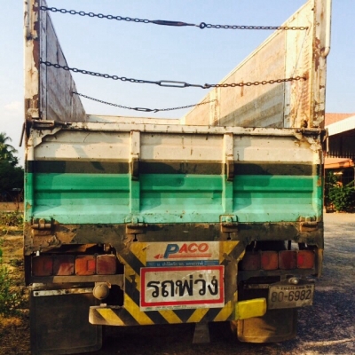 ขายลูกพ่วงไม่ดั้ม3เพลา7เมตร