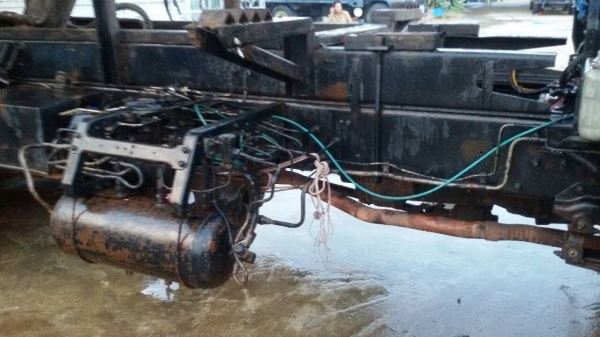 ISUZU-นางฟ้า10ล้อดั้ม2เพลาเครื่อง195.ปี38.กะบะสามมิตร-สภาพสวยพร้อมใช้.