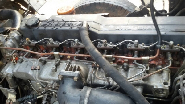 ISUZU-นางฟ้า10ล้อดั้ม2เพลาเครื่อง195.ปี38.กะบะสามมิตร-สภาพสวยพร้อมใช้.