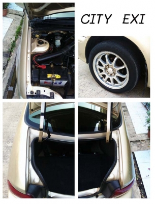 Honda city 1.3 ปี 97 เกียร์ธรรมดา สุดประหยัดด้วยแก๊ส lpg หัวฉีด versus ใช้งานได้ 2 ระบบ เครื่องดี เกียร์ดี ช่วงล่างได้ ภายในเรียบร้อย ฟิลม์ hi~kool กระจกไฟฟ้า คู่หน้า เซ็นทรัลล็อค เลี้ยวซ้ายขวาไม่ดัง แม็กซ์ lenzo 15" แอร์เย็น เครื่องเสียง pioneer ไม่ Honda city 1.3 ปี 97 เกียร์ธรรมดา สุดประหยัดด้วยแก๊ส lpg หัวฉีด versus ใช้งานได้ 2 ระบบ เครื่องดี เกียร์ดี ช่วงล่างได้ ภายในเรียบร้อย ฟิลม์ hi~kool กระจกไฟฟ้า คู่หน้า เซ็นทรัลล็อค เลี้ยวซ้ายขวาไม่ดัง แม็กซ์ lenzo 15" แอร์เย็น เครื่องเสียง pioneer ไม่