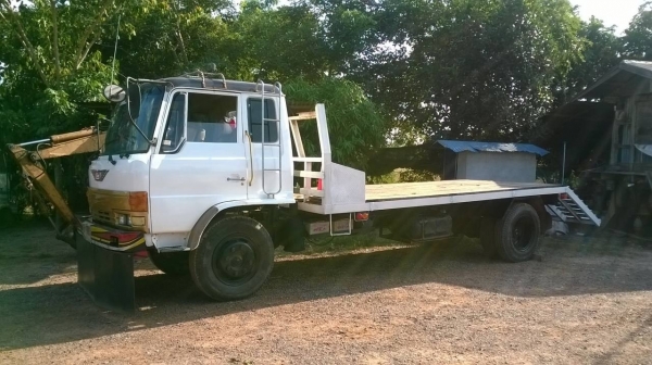 ขายเทนเลอร์ 6 ล้อ HINO ไม่มีเล่มทะเบียน เครื่อง EC100 130 แรงม้า คัสซีสวยตลอดเส้น พวงมาลัยพาวเวอร์ ราคาต่อรองได้