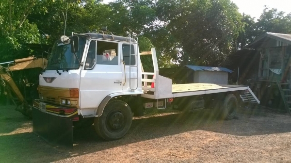 ขายเทนเลอร์ 6 ล้อ HINO ไม่มีเล่มทะเบียน เครื่อง EC100 130 แรงม้า คัสซีสวยตลอดเส้น พวงมาลัยพาวเวอร์ ราคาต่อรองได้